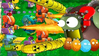 Plants vs Zombies Epic Hack :  Robot Team vs Crazy Dave Zomboss