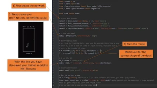 Neural network playing a snake game explained (with code)