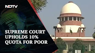 10% Quota For Poor (EWS) Cleared By Supreme Court, Big Win For Government