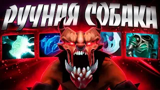 ТВОЙ ММР МОЙ? РУЧНАЯ СОБАКА НА ПАЛКАХ В 7.35🔥LIFESTEALER DOTA 2