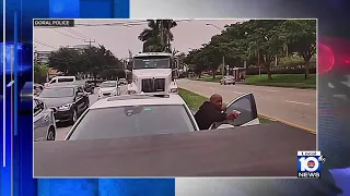 Road rage incident leads to police chase in Miami-Dade