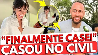 BRUNA MARQUEZINE MOSTRA CASAMENTO NO CIVIL COM NEYMAR CHOCA A WEB?