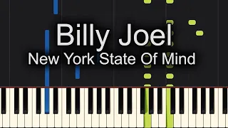 New York State Of Mind Piano - How to Play Billy Joel New York State Of Mind Piano Tutorial!