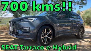 Viaje de más de 700 km con un COCHE HÍBRIDO ENCHUFABLE ¿Cuánto consume? SEAT Tarraco e-HYBRID MOTORK