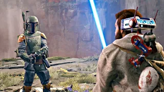 Cal Meets Boba Fett Scene - Star Wars Jedi Survivor PS5 (4K 60FPS)