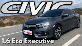 Honda Civic 1.6 ECO EXECUTİVE İnceleme | Fabrikasyon LPG'li