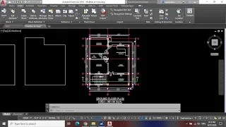 Making a Simple Floor Plan in AutoCAD. Complete Tutorial