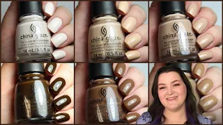 China Glaze I Don't Give a Sip | Live Swatch + Dupes/Comparisons