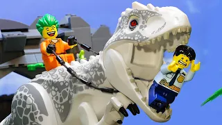 ЛЕГО МИР ЮРСКОГО ПЕРИОДА: Динозавр в тюрьме джунглей | LEGO Dinosaur in Jungle Jail
