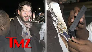 Post Malone Gets Diamonds Tested For Authenticity And They Check Out | TMZ