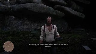 Bill complains Marston is Rat to Arthur and Javier