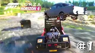 Forza Horizon 4 FAILS, WINS & Funny Moments #1