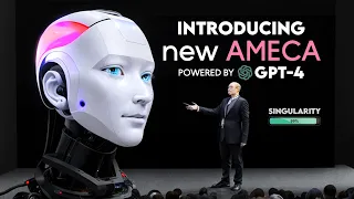 AMECA Humanoid Robot's GPT-3 & GPT-4 Upgrade Shocks the World (Approaching SINGULARITY)