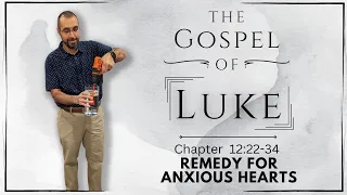 Remedy for Anxious Hearts / Luke 12:22-34 || Pastor Nasser Jahan