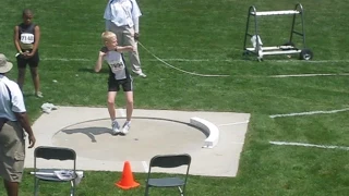 Shot put 24 ft 2 in 2009 AAU Junior Olympics