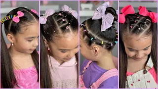 4 increíbles peinados fáciles y bonitos para niñas 😍