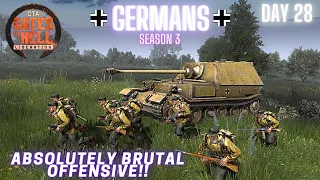 S3E28 CTA Gates of Hell | Absolutely Brutal Offensive!! | Hardcore German Conquest