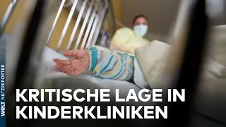 KINDERKLINIKEN AM LIMIT: Unglaubliche Zustände - Mediziner schlagen Alarm