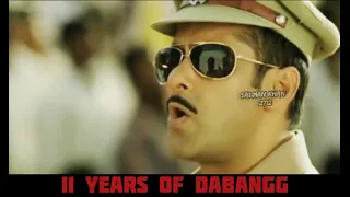 11 YEARS OF DABANGG💪🏽🔥👮‍♂️