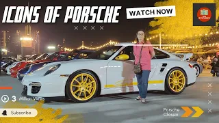 Icons of Porsche||Classic Porsches @Dubai Design District