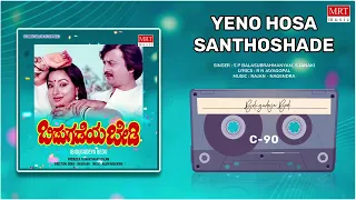 Yeno Hosa Santhosha | Bidugadeya Bedi | Anant Nag, Lakshmi | Kannada Movie Song | MRT Music