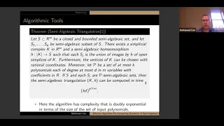 Nathanael Cox (1/15/21): Effective Algorithms For Quotients of Semi-Algebraic Equivalence Relations