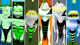 EVOLUÇÃO DO AQUÁTICO NO BEN 10 - ROBLOX ! (Evolution RipJaws)