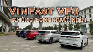 Khủng long VinFast VF9 xuất hiện