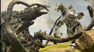 BIOLLANTE VS MECHAGODZILLA (Stopmotion epic fight)