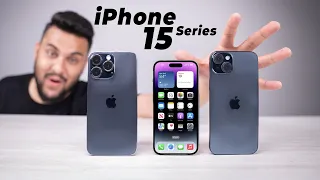 iPhone 15 Plus & iPhone 15 Pro Max First Look !