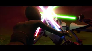 Star Wars The Clone Wars  [German] Ventress Vs. Grievous