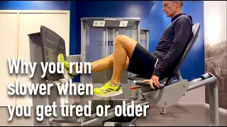 Why you run slower when you get tired or older (and what you can do about it)