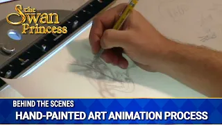 Hand-Painted Art Animation Process | Behind The Scenes | The Swan Princess