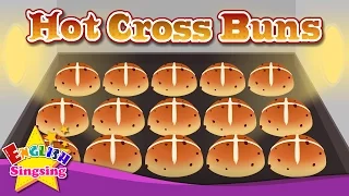 Hot Cross Buns - Nursery Rhymes - Popular Rhymes - English Song For Kids