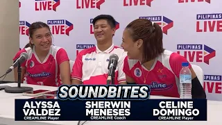 Creamline Cool Smashers after their win | Soundbites