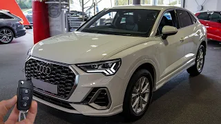 2021 Audi Q3 Sportback S line 40 TFSI (190hp) - Sound & Visual Review!