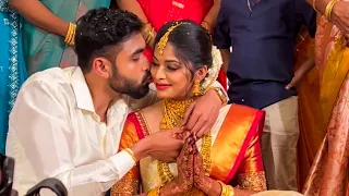 Kanaa Serial Dharshana Ashokan Weds Abishek 😍 - Wedding Video | Anbarasi Marriage | Today Episode