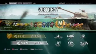 World of Tanks PS4 VK 100.01 P 5k Damage 7,5k Exp