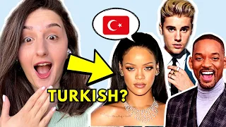 Turkish Teacher Analyzes 14 Celebs Speaking Turkish