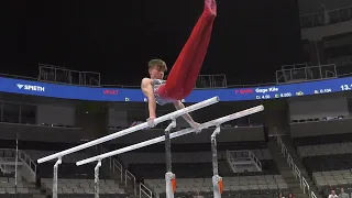 Nathan Roman  - Parallel Bars  - 2023 Xfinity U.S.  Championships  - Junior Men Day 2