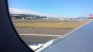 British Airways Airbus A319 G-EUPP: Takeoff from London-Heathrow | Flight BA974