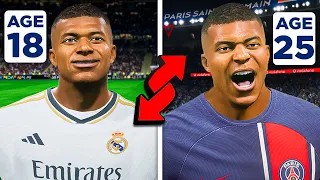 I Put Mbappe's Career in Reverse