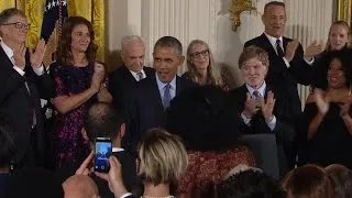 President Obama presents Medals of Freedom