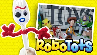 Toy Story 4 - How to make Forky -  RoboTots