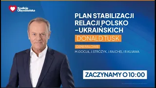 Donald Tusk: Plan stabilizacji relacji polsko-ukraińskich, 26.09.2023