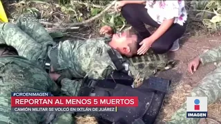 Mueren cinco militares por accidente vial en Oaxaca | Noticias con Ciro Gómez Leyva