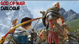 Atreus questions Kratos did he only killed those bad gods who deserved death? | God of War (2018)