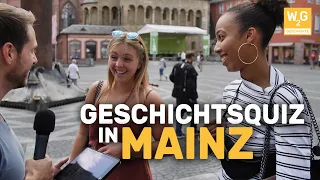 Knallhart getestet! Geschichts-Quiz in Mainz