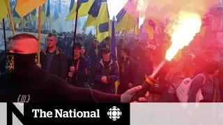 Thousands in Ukraine march against peace deal with Russia