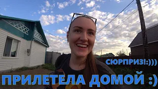 Прилетела домой к родителям | Сюрприз|  Наша встреча| 28